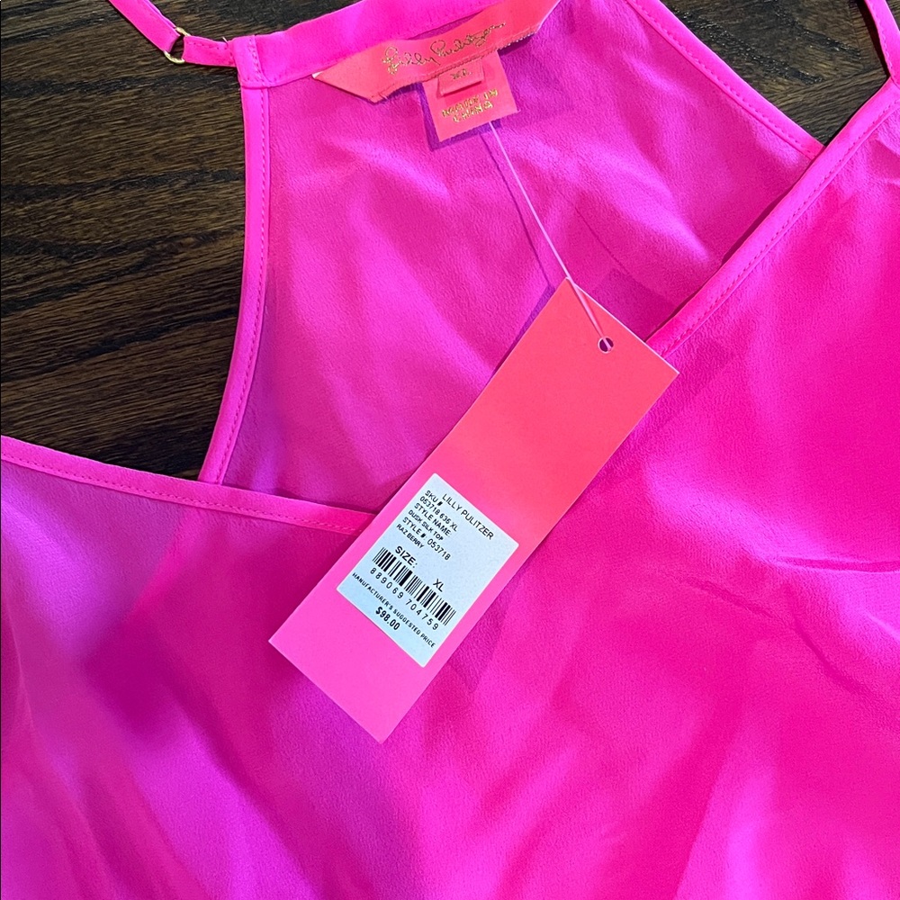 NWT Lilly Pulitzer dusk top xl - Picture 3 of 3